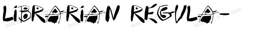Librarian Regula字体转换